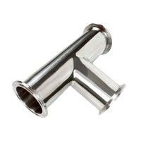 Προσαρμοσμένο Υγιεινό Ατσάλι Tri Clamp Tee για ίση σύνδεση στο μπάνιο
