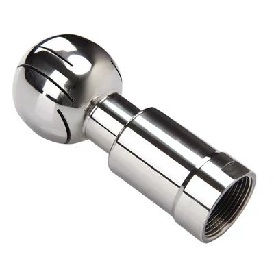 WZ SS 304 316 316L Tri Clamp Sanitary Hose Joint με 360 περιστρεφόμενη σφαίρα καθαρισμού