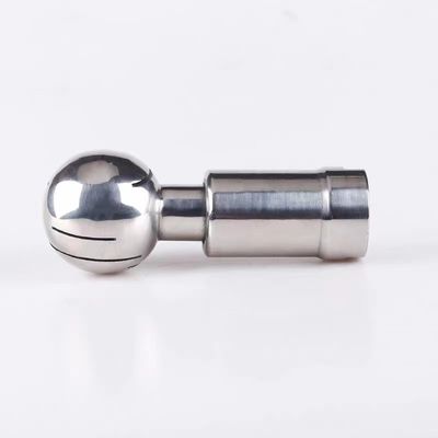 WZ SS 304 316 316L Tri Clamp Sanitary Hose Joint με 360 περιστρεφόμενη σφαίρα καθαρισμού