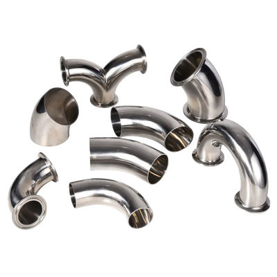 WZ ISO Standard Size 4 Way Elbow Pipe Fitting σε ανοξείδωτο χάλυβα 304/316 για υγιεινή