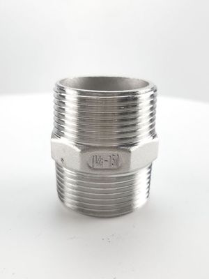 Προσαρμοσμένη υποστήριξη ODM Casting Stainless Steel 316 BSP/NPT Hex Reducing Nipple