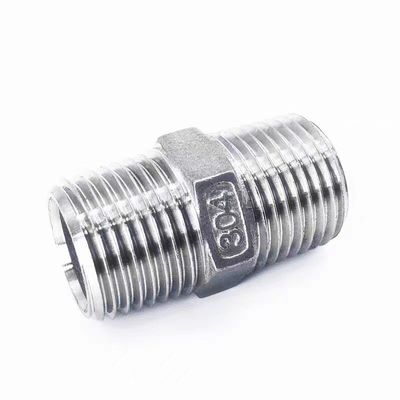 Προσαρμοσμένη υποστήριξη ODM Casting Stainless Steel 316 BSP/NPT Hex Reducing Nipple