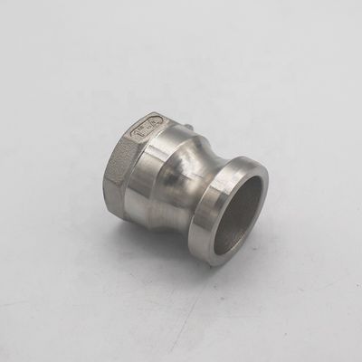SS 304 316 Γρήγοροι σύνδεσμοι Camlock για υδατοαεριολάδι NPT BSP 1/4"-4" Κωδικός στρογγυλής κεφαλής