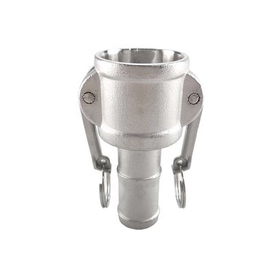 Προσαρμοσμένοι σύνδεσμοι SS304 316L τύπου C Camlock Quick για νερό, αέριο και λάδι NPT BSP 1/4"-4