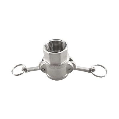 Προσαρμοσμένοι σύνδεσμοι SS304 316L τύπου C Camlock Quick για νερό, αέριο και λάδι NPT BSP 1/4"-4