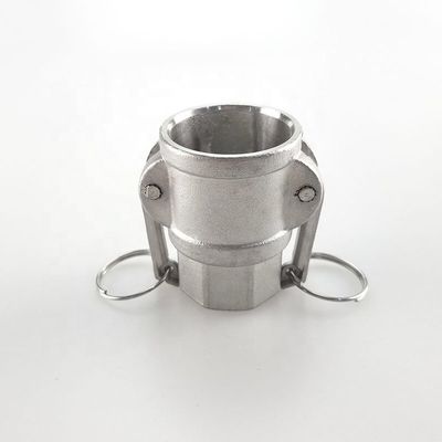Προσαρμοσμένοι σύνδεσμοι SS304 316L τύπου C Camlock Quick για νερό, αέριο και λάδι NPT BSP 1/4"-4