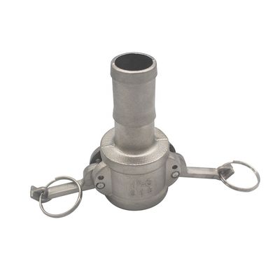 Προσαρμοσμένοι σύνδεσμοι SS304 316L τύπου C Camlock Quick για νερό, αέριο και λάδι NPT BSP 1/4"-4