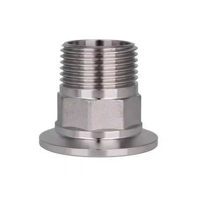 Υγιεινής ατσάλινου χάλυβα SS304/SS316L Tri Clamp Hex Nipple Thread Ferrule
