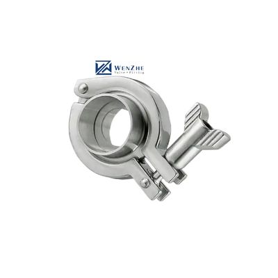 Ατσάλι από ανοξείδωτο χάλυβα 304 316 Clamp Single Pin Sanitary Tri Clamp Forged Connection